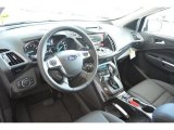 2015 Ford Escape Titanium Charcoal Black Interior