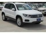 2015 Pure White Volkswagen Tiguan SE #97745652
