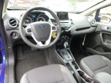 2015 Ford Fiesta SE Sedan Charcoal Black Interior