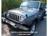 2015 Billet Silver Metallic Jeep Wrangler Unlimited Sport S 4x4 #97745557