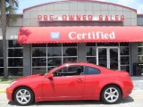 2006 Laser Red Pearl Infiniti G 35 Coupe #9282329