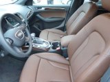 2015 Audi Q5 2.0 TFSI Premium Plus quattro Chestnut Brown Interior