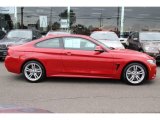 Melbourne Red Metallic BMW 4 Series in 2014