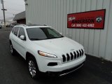 2015 Bright White Jeep Cherokee Limited 4x4 #97784275