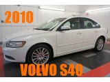 2010 Ice White Volvo S40 2.4i #97783678