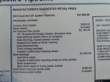 2015 Audi A4 2.0T Premium Plus quattro Window Sticker