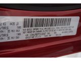 2015 Patriot Color Code for Deep Cherry Red Crystal Pearl - Color Code: PRP