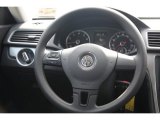 2015 Volkswagen Passat S Sedan Steering Wheel