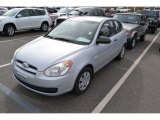 2008 Hyundai Accent GS Coupe Front 3/4 View