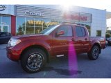 2015 Lava Red Nissan Frontier Pro-4X Crew Cab 4x4 #97824631