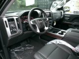 2015 GMC Sierra 1500 SLT Double Cab 4x4 Jet Black Interior