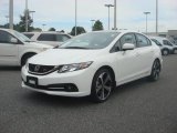 Taffeta White Honda Civic in 2014