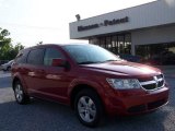 2009 Inferno Red Crystal Pearl Dodge Journey SXT #9388606