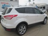 2015 White Platinum Metallic Tri-Coat Ford Escape Titanium #97863584