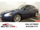 2009 Navy Blue Metallic Nissan Maxima 3.5 S #97863399