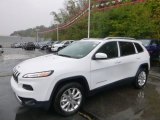 2015 Bright White Jeep Cherokee Limited 4x4 #97912024