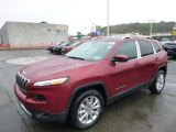 2015 Deep Cherry Red Crystal Pearl Jeep Cherokee Limited 4x4 #97912021