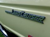 1988 Toyota Land Cruiser FJ62 Marks and Logos
