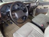 1988 Toyota Land Cruiser FJ62 Brown Interior
