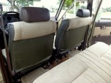 1988 Toyota Land Cruiser FJ62 Rear Seat
