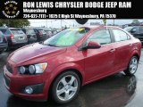 2013 Crystal Red Tintcoat Chevrolet Sonic LTZ Sedan #97937697