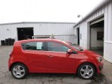 2012 Inferno Orange Metallic Chevrolet Sonic LTZ Hatch #97937560