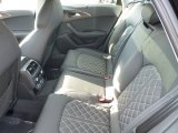 2015 Audi S6 4.0 TFSI quattro Sedan Rear Seat