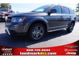 2015 Granite Crystal Metallic Dodge Journey Crossroad #97937592