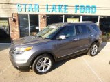 2014 Sterling Gray Ford Explorer Limited 4WD #97937849