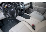 2015 Honda Pilot EX-L Beige Interior