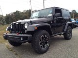 2015 Jeep Wrangler Rubicon Hard Rock 4x4 Front 3/4 View