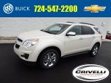 2015 White Diamond Tricoat Chevrolet Equinox LT AWD #97971652