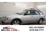 2002 Platinum Silver Metallic Subaru Impreza Outback Sport Wagon #97971272