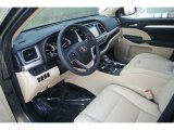 2015 Toyota Highlander XLE AWD Almond Interior
