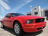 2008 Torch Red Ford Mustang V6 Deluxe Coupe #9419090