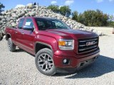 2015 Sonoma Red Metallic GMC Sierra 1500 SLE Double Cab 4x4 #98017094