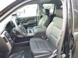 2015 Chevrolet Silverado 1500 LTZ Double Cab 4x4 Jet Black Interior