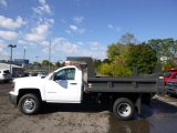2015 Summit White Chevrolet Silverado 3500HD WT Regular Cab Dump Truck #98017143