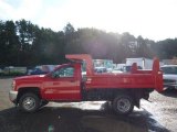 2015 Victory Red Chevrolet Silverado 3500HD WT Regular Cab 4x4 Dump Truck #98017142
