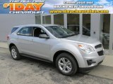 2015 Silver Ice Metallic Chevrolet Equinox LS AWD #98016700