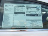 2015 Hyundai Sonata Hybrid Limited Window Sticker