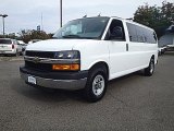 2014 Summit White Chevrolet Express 3500 Passenger Extended LT #98016673