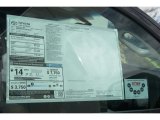 2015 Toyota Sequoia Platinum 4x4 Window Sticker