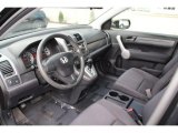 2007 Honda CR-V LX Black Interior