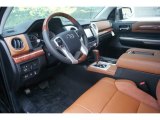 2015 Toyota Tundra 1794 Edition CrewMax 4x4 1794 Edition Premium Brown Leather Interior