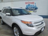 2015 White Platinum Ford Explorer Limited #98092816