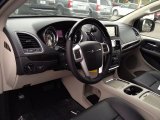 2015 Chrysler Town & Country Limited Platinum Black/Light Graystone Interior