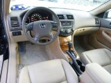 2005 Honda Accord EX-L V6 Sedan Ivory Interior