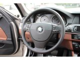 2012 BMW 5 Series 528i xDrive Sedan Steering Wheel
