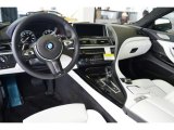 2015 BMW 6 Series 650i Gran Coupe BMW Individual Opal White Full Merino Leather Interior